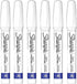 Sharpie Oil-Based Paint Marker, Medium Point, White Ink, Pack of 6...