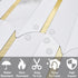 DICOFUN 1 Sheet White & Marble Look Peel and Stick Backsplash for Kitchen, PVC Stick on Backsplash Wall Tiles...