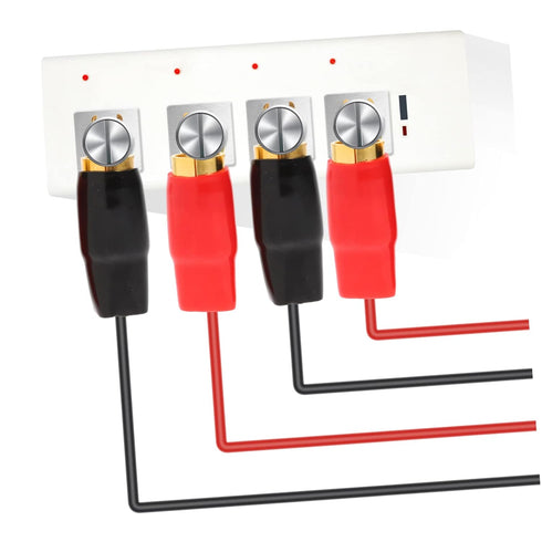 2 Pairs Speaker Wire Connector Spade Terminal Speaker Terminal Copper Spade Wire Connectors Automotive 0ga Terminal Electrical Wire Connectors Spe...