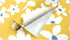 HAOKHOME 93391-1 Yellow Peel and Stick Wallpaper Floral Yellow/White/Blue Removable Wall Paper for Bedroom Bathroom Textured Stick on Contact Pape...