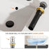 Phiestina Pop Up Drain for Bathroom Sink with Overflow, Stainless Steel Sink Drain Hair Catcher Anti Clog All Metal for Vessel Sink Lavatory Vanit...
