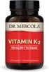 Dr. Mercola Vitamin K2-180 mcg Vitamin K2 as MK-7 - Supports Healthy Arterial Function & Heart Health - Non-GMO, Gluten-Free & Dairy-Free - 30 Cap...