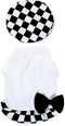 Dog Plaid Dress Pet Bow Tie Girl Cute Princess Dresses for Small Dogs Cat Spring Summer Puppy Clothing Outfits (2XL)...