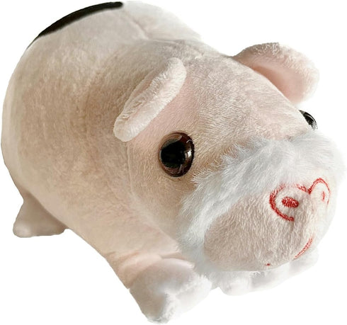 8 Inch Hairless Guinea Pig Stuffed Animal with Small Mesh Laundry Bag (Noodle The Skinny Pig)...
