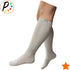 Closed Toe Gray 15-20 mmHg Zipper Compression Calf Circulation Leg Sock (3XL)...