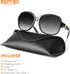 EFE Classic Oversized Polarized Sunglasses for Women Composite TR90 Frame UV 400 Protection Fashion Retro Eyewear...