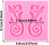 Baroque Fondant Molds Curlicues Scroll Relief Cake Decorating Silicone Mold For Cake Decoration Cupcake Topper Gum Paste Chocolate Polymer Clay...