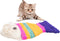 Fish Shape Sisal Cats Scratcher Cat Scratch Board Scratching Pad Colorful Play Funny Interactive Pet Toy for Kitty's Health and Good Behavior...