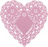 Hygloss Heart Doilies - 100 Pcs -6-Inch Pink Paper Heart Shaped Doilies for Valentines Crafts, Table Settings - Ideal for Valentine Doily, Paper H...
