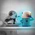 Cool Mama Refrigerator Cleaner, Microwave Oven Steam Fridge Odor Absorber Kitchen Equipment Easily Crud in Minutes Steam Cleans with Water and Vin...