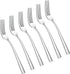 faderic Dinner Forks Set of 6, Table Forks, Stainless Steel Fork, 8-Inch,Silver, Square handle...