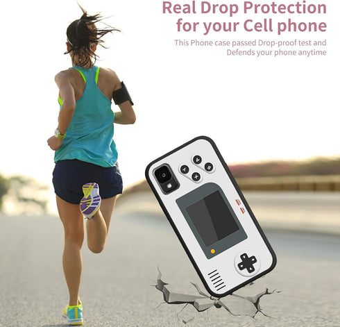 Case for TCL 30Z T602DL, TCL 30Z Phone Case for Women Men, Full Body Slim Fit Ultra Thin Flexible TPU Silicone Shockproof Protective Soft Case for...
