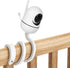 Baby Monitor Mount for HelloBaby HB65/HB66/HB248, ANMEATE SM935E Video Baby Monitor, Flexible Baby Camera Monitor Holder Without Tools for Crib or...