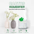 Eutuxia Mini Portable Cactus Bottle Caps Humidifier with USB Cable, Perfect for Home Office Car Airplane Bedroom Etc, Cool Soothing Mist & LED Moo...