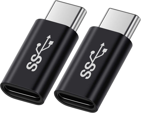USB C Male to Female Adapter(2 pcs), Support USB C Full Function, Support 10GBbps Rate, Audio and Video, Fast Charging Adapter…...