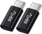 USB C Male to Female Adapter(2 pcs), Support USB C Full Function, Support 10GBbps Rate, Audio and Video, Fast Charging Adapter…...