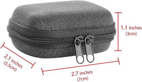 Linkidea Earbuds Carrying Case Compatible with Anker Soundcore Liberty Air 2 Wireless Earbuds Case, Protective Hard Shell Travel Bag with Cable (D...