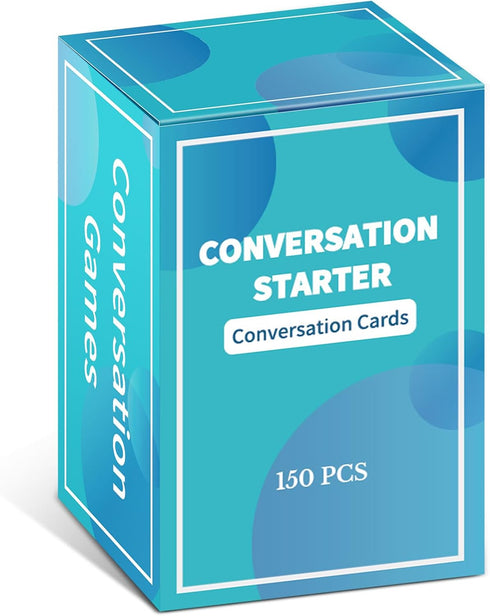 1 Box of Conversation Cards Games Icebreaker Deck Conversation Starters Relationship Building Icebreaker Games Team Building Activities for Office...