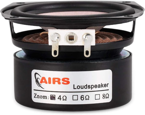 Douk Audio 1PC 2.5" inch 8 ohm Hi-Fi Desktop Full Range Speaker High Sensitivity Speakers for Home & Car Auidio 8-15W...