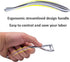 Vegetable Peeler, Potato Peelers for Kitchen Stainless Steel Multi-function Set Fruit Peeler For Kitchen and Household Tools Y & I Shape Swivel Bl...