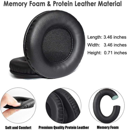 Skullcandy Replacement Ear Pads Hesh 2 Replacement Ear Pads Ear Cushions Ear Cups Ear Cover Earpad Repair Parts for Skullcandy Hesh2.0 Bluetooth W...
