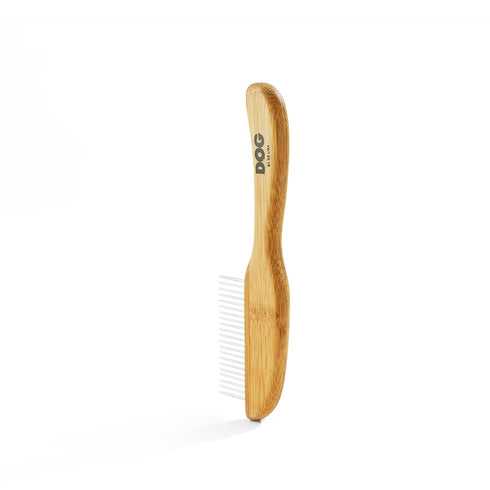 DOG by Dr Lisa - Comb - Detangling Dog Comb - Dematting Grooming Tool - Metal Comb Teeth Removes Knots and Tangles - Stimulate Blood Flow and Incr...