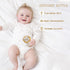 Youuys Wooden Baby Rattle Toys, Easter Rattle for Baby Crochet Lion Rattle Toy Natural Wood, Shaker Rattle for Hand Grips, Boy Girl First Rattle G...