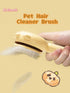 Pet Grooming Comb with One-Button De-Shedding, Pet Dematting Comb?Dog-Cat Comb, Pet Hair Cleaner Comb...