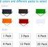 BOHARERS Waist Apron with 3 Pockets - Black Waitress Waiter Server Short Aprons...