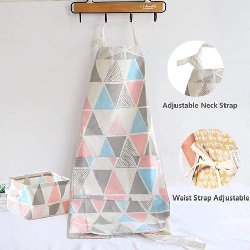 2 Pack Cotton Adjustable Parent and Child Apron with Pockets Mommy and Me Matching Set, Baking,Painting...