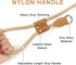 Adjustable Handle Hands Free Slip Lead Dog Leash?Strong Rope Dog Leash?Comfortable Lightweight Loop Leash for Large Medium Dogs 10ft Sand...