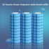 54 Counts Toilet Brush Disposable Refills, Cleaning Bowl Wand Bathroom Cleaner Refill Heads(54pcs Blue Ocean Refills)...