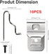 Belt Clip For Dewalt,6pcs For Dewalt N268241 Stainless Steel Drill Tool Clips Hook Kit with Screws,Fit for 20V Power Tools DCD980 DCD985 DCD980L2 ...