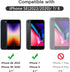 JETech Full Coverage Screen Protector for iPhone SE 3 (2022)/SE 2 (2020)/8/7 4.7-Inch, Black Edge Tempered Glass Film with Easy Installation Tool,...