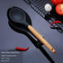 Matte Black Spoon Rest, Stainless Steel Spoon Holder for Stove Top, kitchen utensils Holder for Ladles, Tongs, Spatula, Stove Spoon Holder, Pot Li...