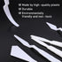 6Pcs Plastic Spatula Palette Knives, Palette Knife Set Thin and Flexible Art Knife Tools Pallet Knife for Acrylic Paint Painting Knife Mixing,Spre...