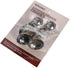 Curtain Tieback Hooks Drapery Holdbacks Crystal Ball Curtain Hookback Wall Mount Metal Curtain Holdback (Bronze 2pcs)...