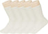 5 Pairs Womens Fuzzy Socks Soft Winter Warm Solid Socks for Ladies...