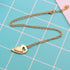 Best Friends Necklace 2 Pieces Gold & Silver Split Heart Pendant Necklace BFF Friendship Necklace...