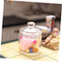 Artibetter 2 Pcs Miniature Jar 1: 12 Doll Miniature Glass Jars with Lids 1:12 Scale Miniature Glass Bottles with Caps Terrarium Tools Carassosorie...