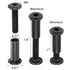 50 Sets Bolts and Nuts Set - M6x25mm Black Hex Screws Metel Bolts and Nuts Kit for Furniture Cam Lock Fasteners, Bed Frame Screws and Bolts Replac...