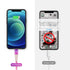 LAX Gadgets USB C to Lightning Cable - Apple MFI Certified Lightning Cable for iPhone 14/14 Plus/14 Pro/14 Pro Max, iPad, iPod - Durable Nylon Bra...