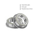 MF117ZZ 10PCS Flange Ball Bearing 7×11×3mm Double Metal Shielded Flanged Bearing Chrome Steel ABEC-1(P0) Z2 Deep Groove Ball Bearing for Industria...