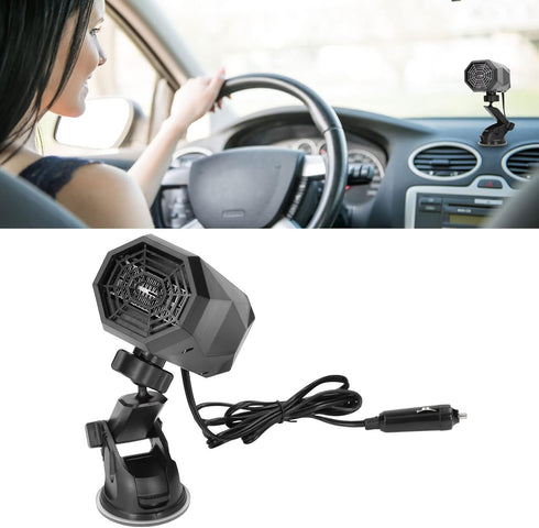 Car Heating, Car Window Defroster, Portable Heater For Car, 12v Car Heater Multifunction 360° Adjustable Fast Heating Universal Windshield Demiste...