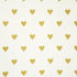 Lush Decor Baby Boho Metallic Hearts Allover Hearts Soft & Plush Changing Pad Cover, 32" x 16" x 5", White & Gold...