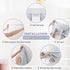 RYB HOME Front Door Curtains - Privacy Thermal Insulated Tricia Door Window Curtain Drapery Room Darkening Blinds for Patio French Door, W26 x L69...