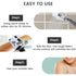 HOOPLE Cow Color Exfoliating Mitt, Exfoliating Gloves Visibly Lift Away Dead Skin, Great for Deap Body Cleaning, Keratosis Pilaris Scrub - Spray T...