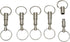 eBoot Detachable Pull Apart Key Rings Keychains (5 Pack)...