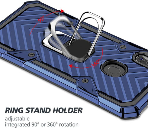 HNHYGETE Samsung Galaxy A11 Case, Samsung A11 Case, with Screen Protector, Shockproof Full Heavy Duty Protective Phone Cases with Kickstand for Sa...