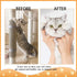 Cat Nail File Scratcher, Cat Scratch Pad Wrapped Around a Cat Scratching Post, Nail File for Cats with 80 Aluminum Oxide Grit, Cat Nail File Can H...
